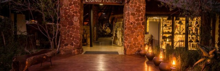 Leopard Mountain Lodge Entrance