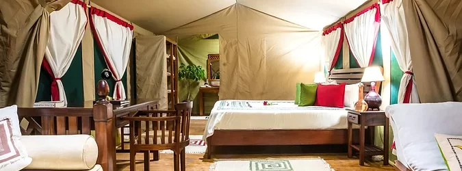 Losokwan Camp Tent Interior