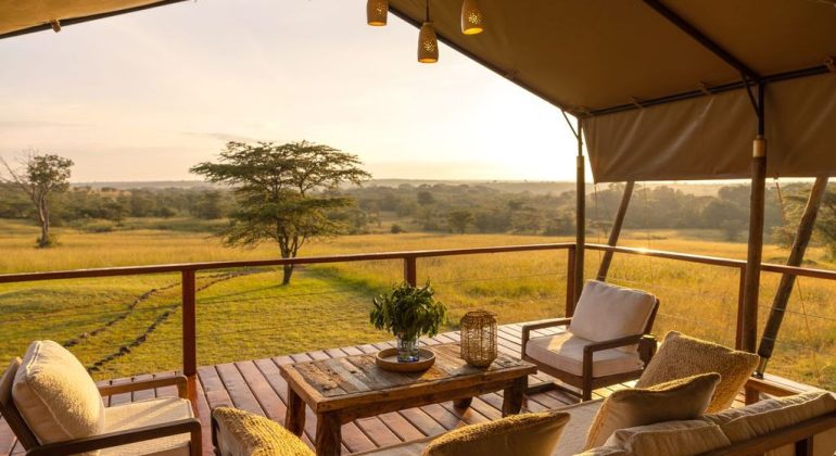 Offbeat Ndoto Camp Suite Deck