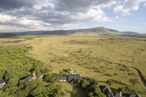 Amani House Aerial View