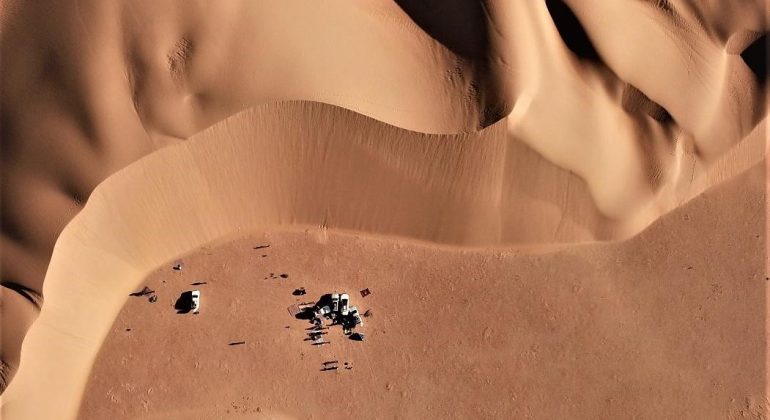 Dunes And Mountains Mauritania