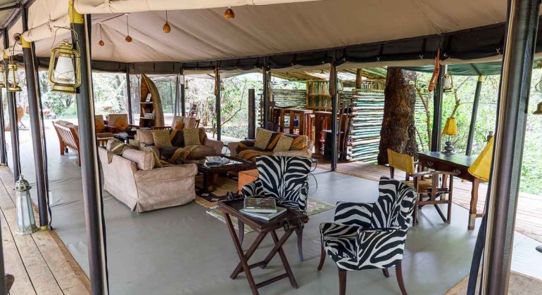 Mara Bush Camp Lounge