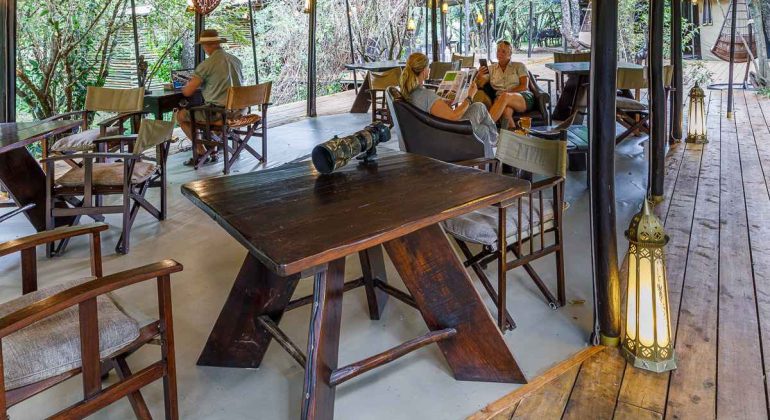 Mara Bush Camp Photographers Lounge