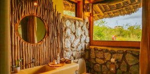 Soroi Cheetah Tented Camp Bathroom