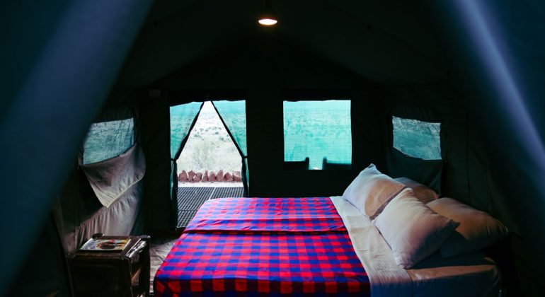 Soroi Cheetah Tented Camp Tent Interior