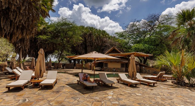 Soroi Larsens Camp Pool Area