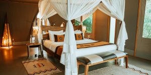 Soroi Luxury Migration Camp Tent Interior