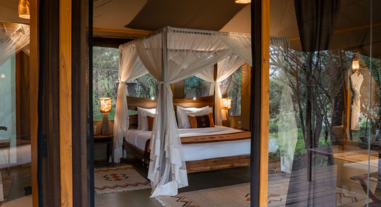 Soroi Luxury Migration Camp Tent Interiors
