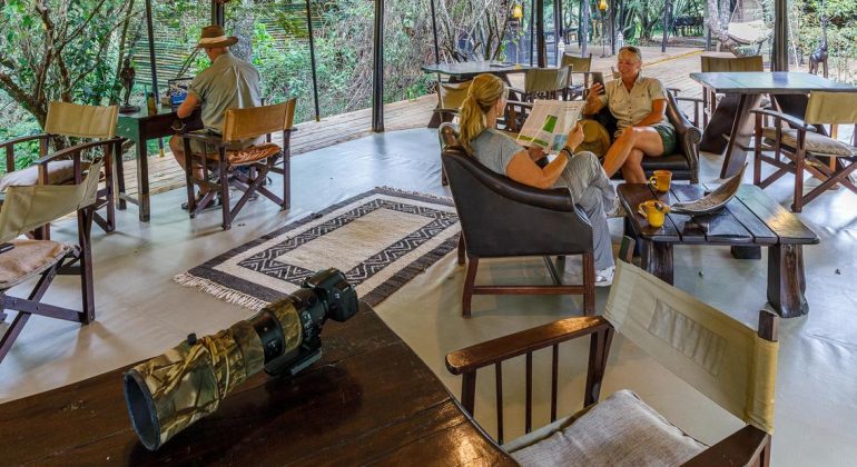 Soroi Mara Bush Camp Photographers Lounge