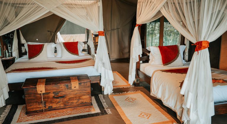 Soroi Mara Bush Camp Tent Interior