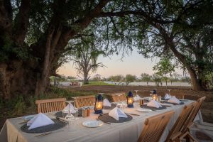 Mashatu Kolokolo Outdoor Dining