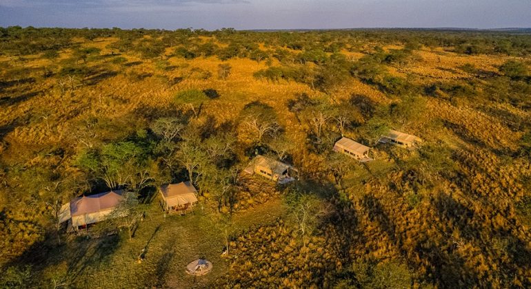 Esirai Camp Aerial View