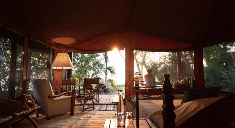 Kisima Ngeda Camp Tent Interior