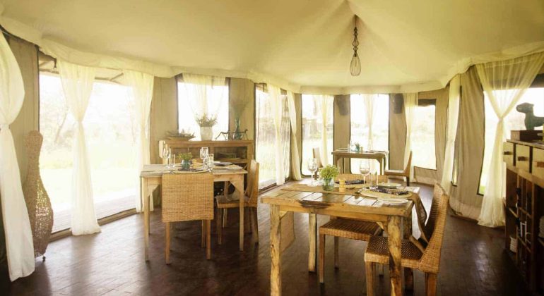 Olmara Camp Dining