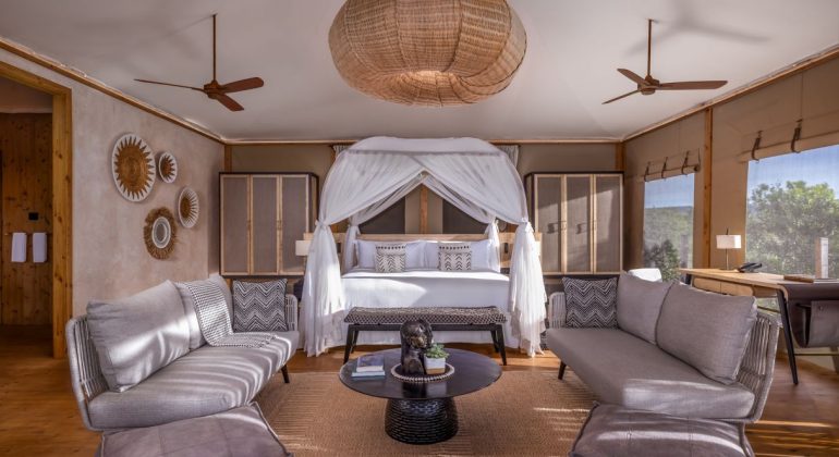 Jw Marriot Masai Mara Lodge Bedroom
