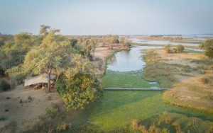 Chula Island Camp Aerial View