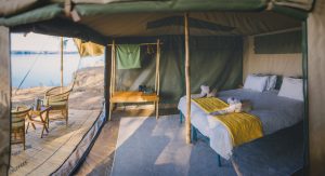 Kutali Camp Tent Interior