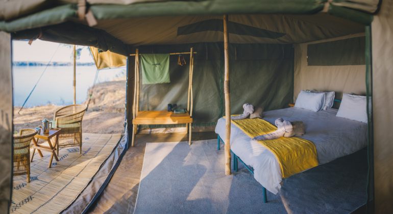 Kutali Camp Tent Interior