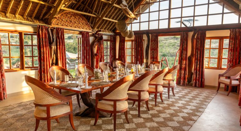 Lewa Private Wilderness Dining