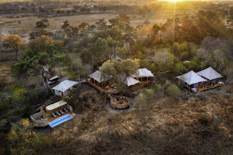 Khwai Lediba Aerial View