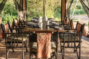 Songa Migrational Camp Dining