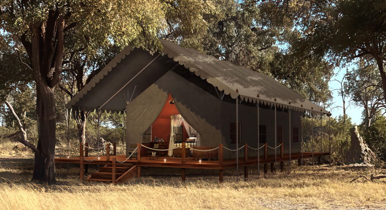 Mbamba Camp Tent View