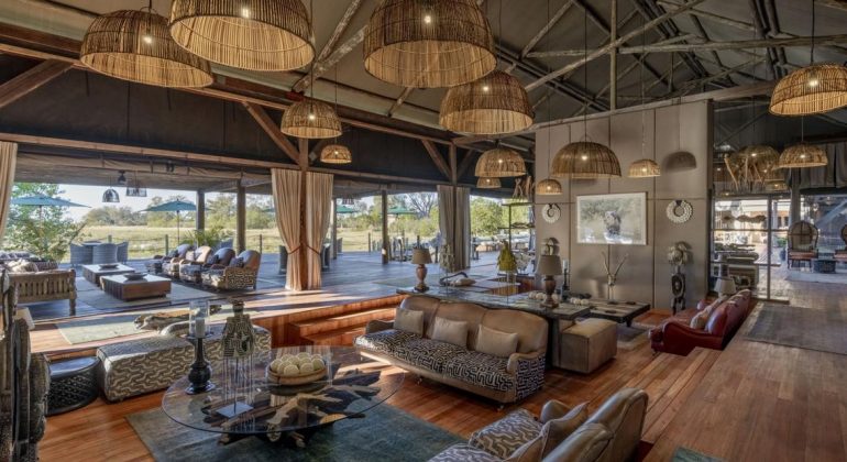 Atzaró Okavango Camp Lounge