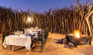 Okonjima Plains Camp Outdoor Dining
