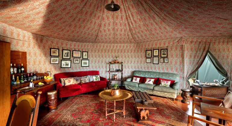 Duke's Camp Sitting Area