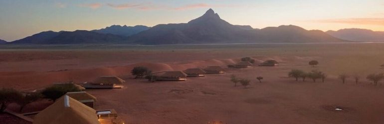 Kwessi Dunes Camp Layout