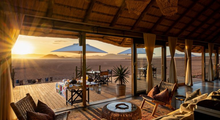 Kwessi Dunes Deck Dining