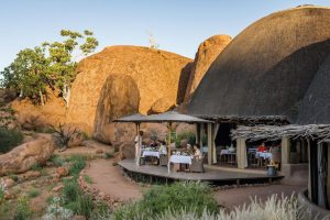 Mowani Mountain Camp Dining