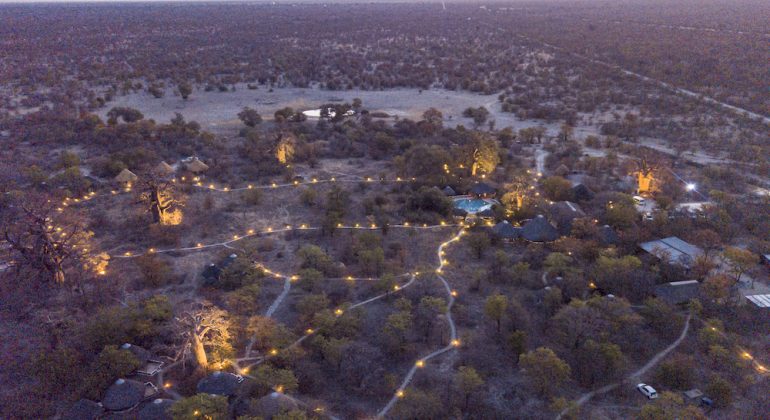 Planet Baobab Aerial View