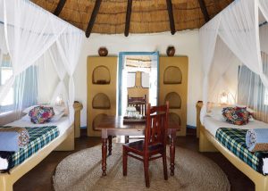 Planet Baobab Hut Interior