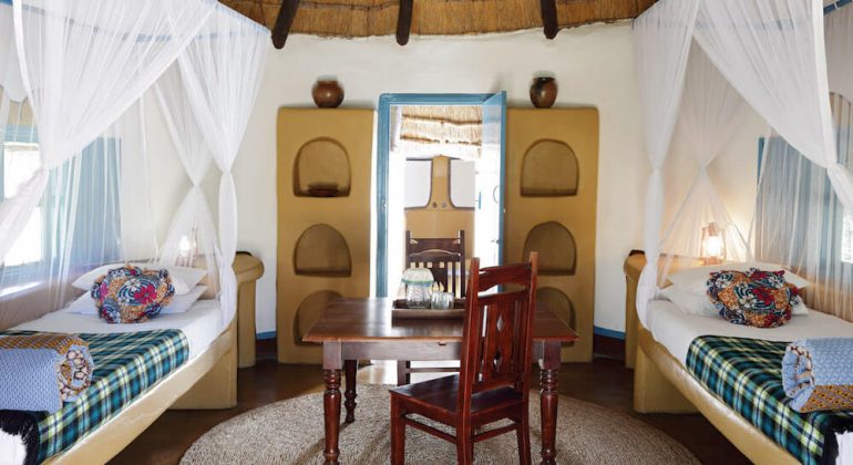 Planet Baobab Hut Interior