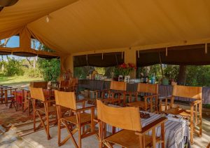 Roca River Camp Dining