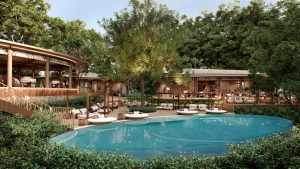 The Ritz Carlton Masai Mara Safari Camp Pool Area