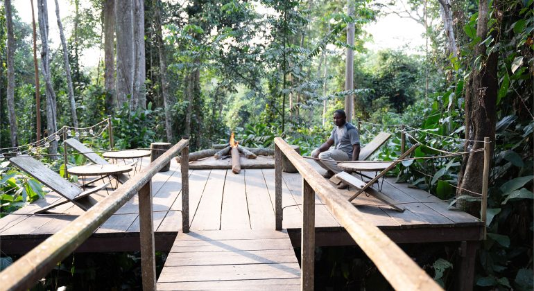 Camp Imbalanga Deck