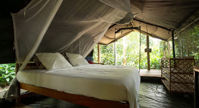 Camp Imbalanga Tent Interior