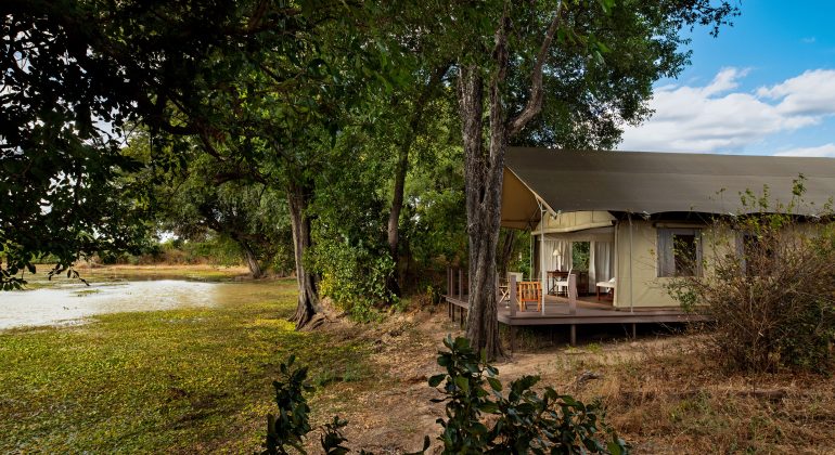 Ingwe Pan Tent By The River