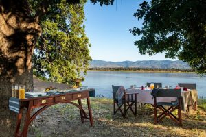 Mana River Camp Outdoor Dining