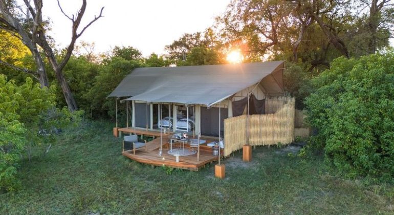 Monachira Camp Tent View