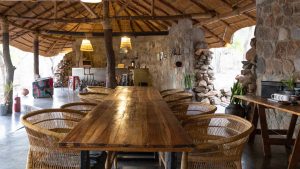 Chimwala Bush Camp Dining