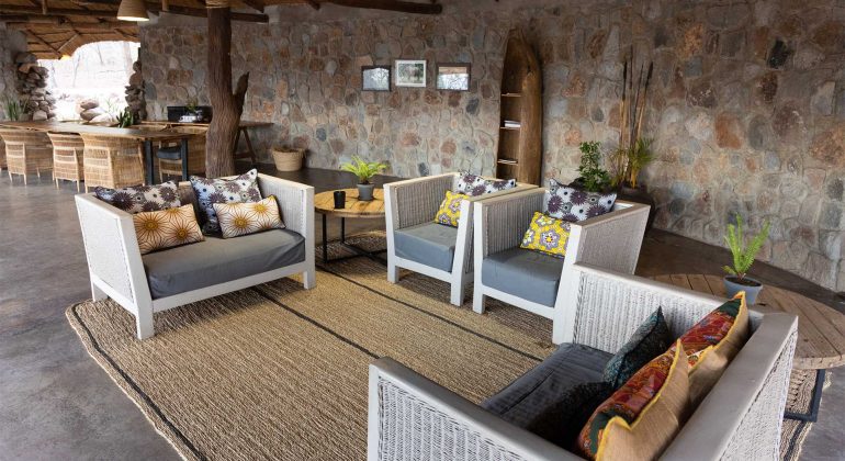 Chimwala Bush Camp Lounge