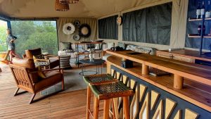 Karenge Bush Camp Lounge