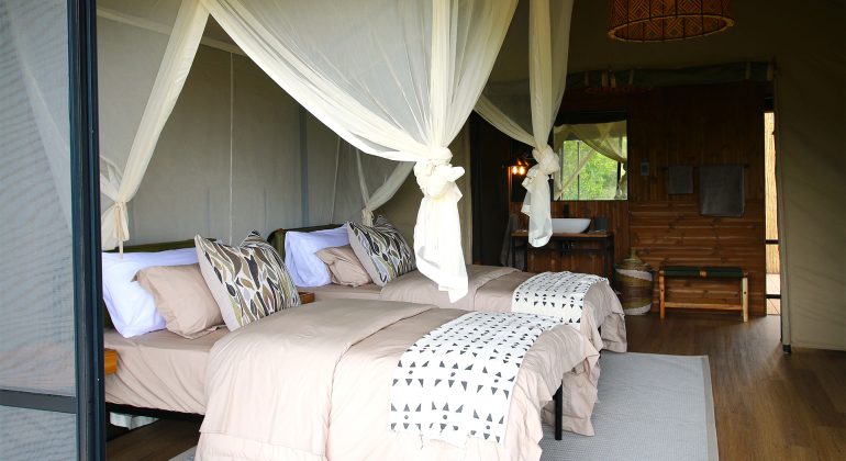 Karenge Bush Camp Tent Interior