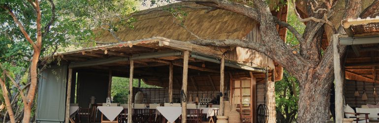 Liuwa Camp Main Area