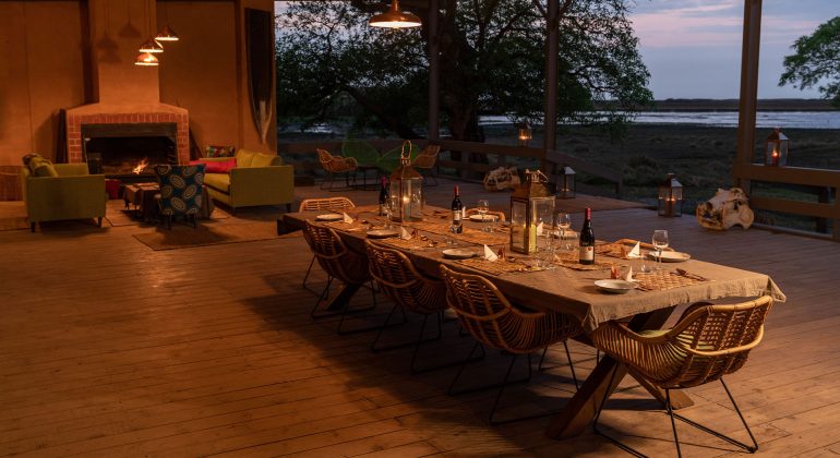 Shoebill Island Camp Dining
