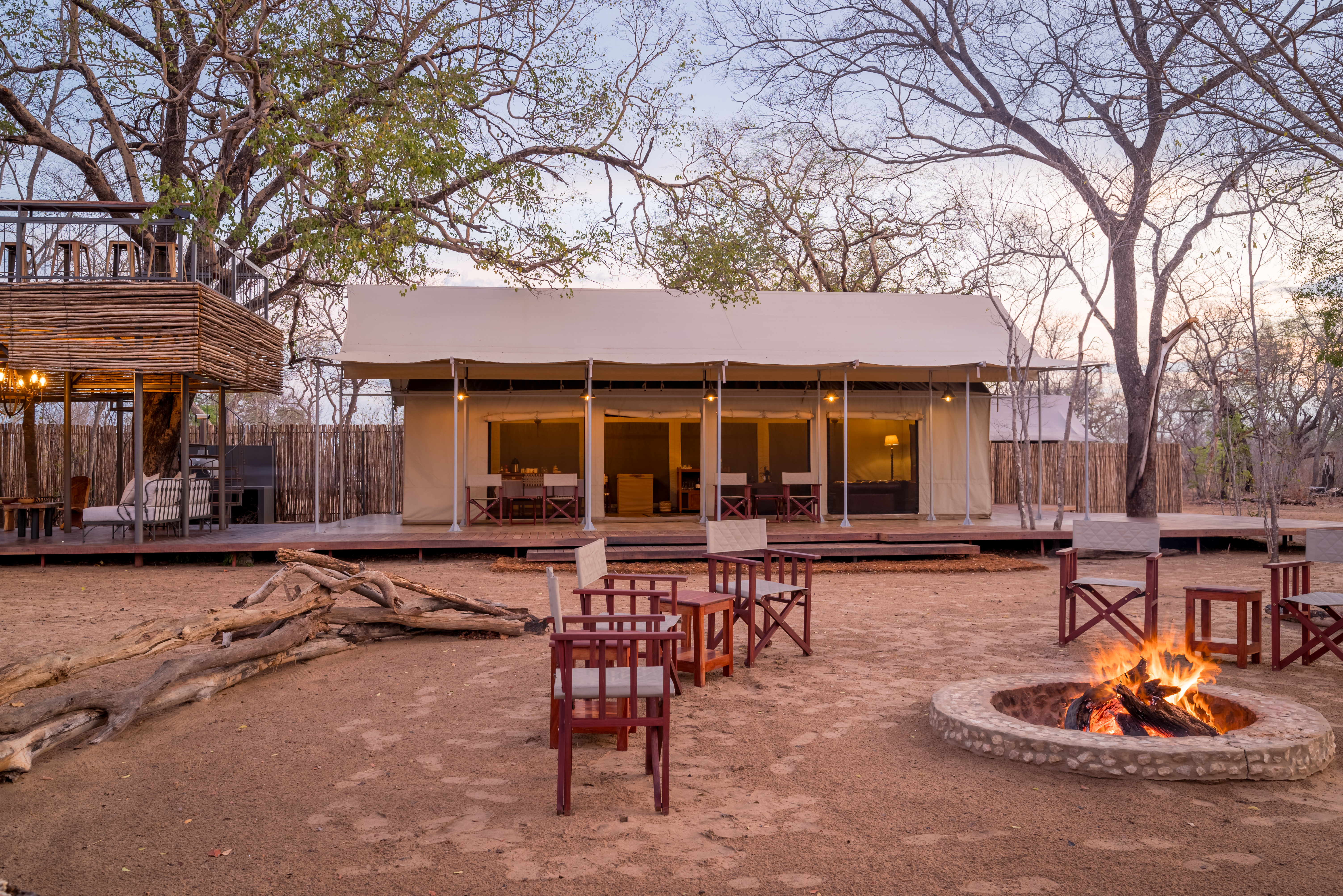 Zingweni Vlei Camp, Hwange National Park, Zimbabwe