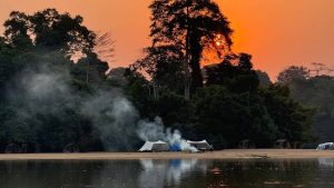 Congo Cruise Camping Sangha River